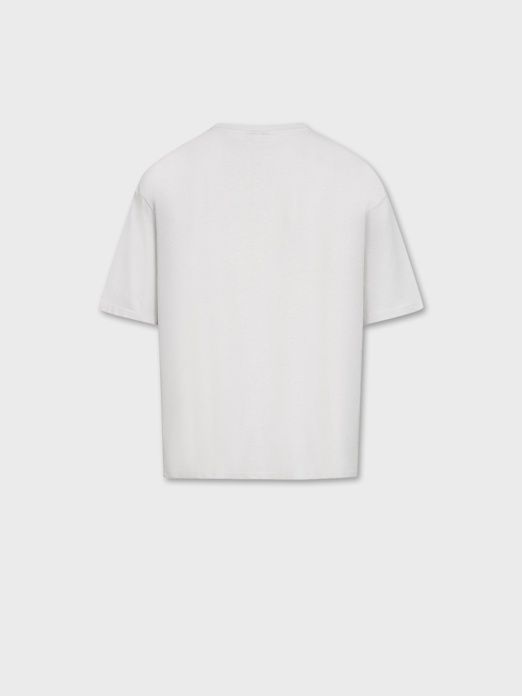 Sypos Nightlife T-Shirt Grau Rückseite Plain