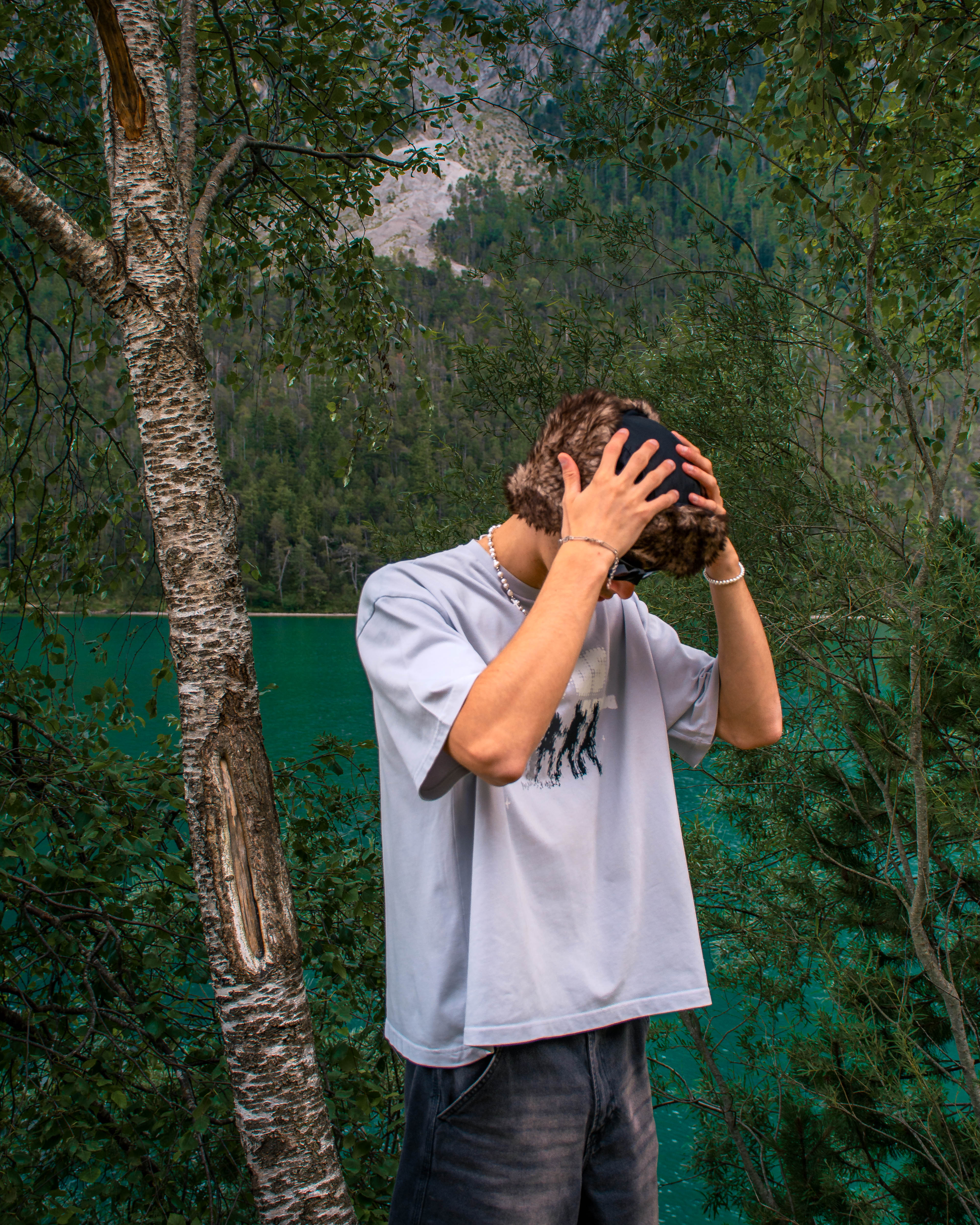 Sypos Streetwear Mode Nightlife t-shirt kopf Wasser