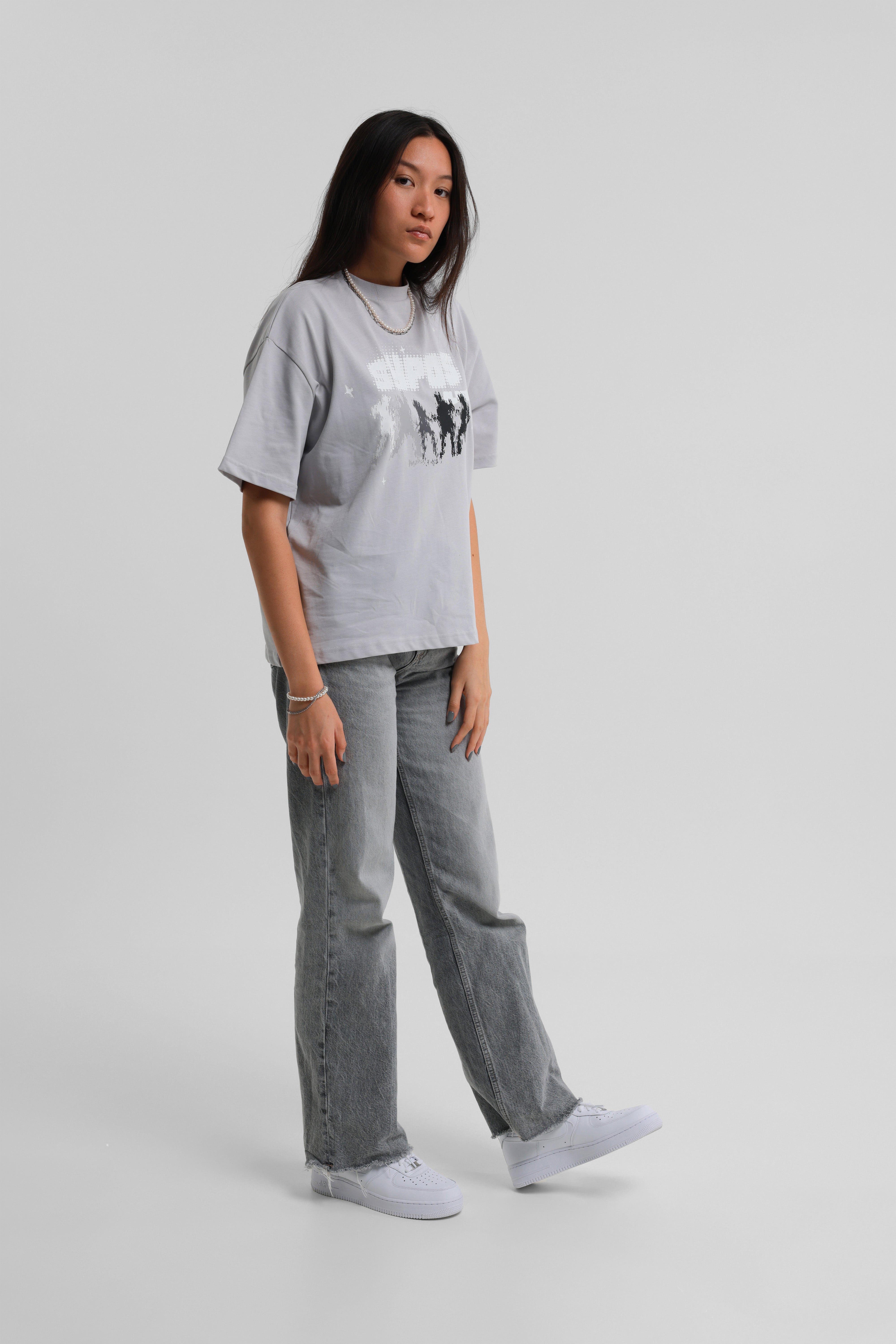 Sypos Look 5 Nightlife T-shirt grau basic fit
